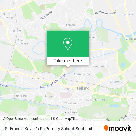 St Francis Xavier's Rc Primary School map