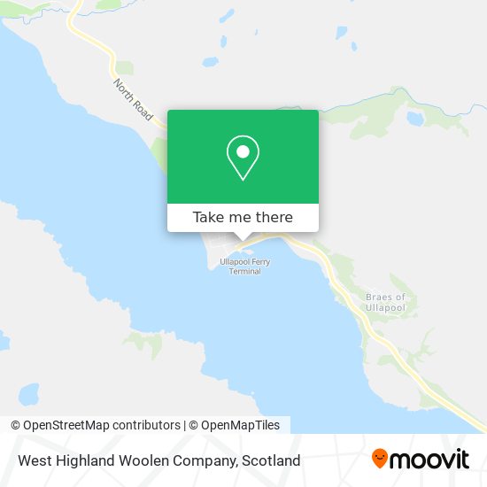 West Highland Woolen Company map
