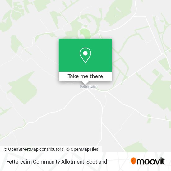 Fettercairn Community Allotment map