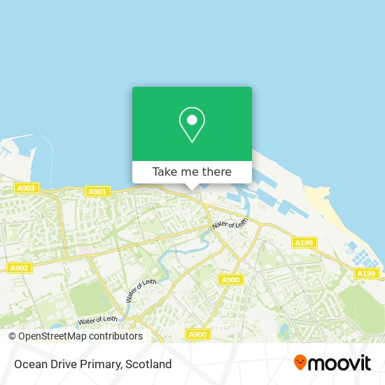 Ocean Drive Primary map