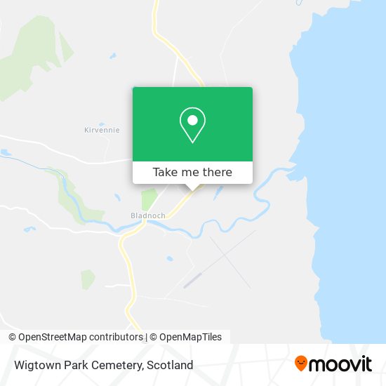 Wigtown Park Cemetery map