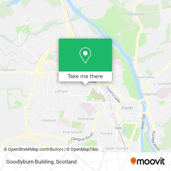 Goodlyburn Building map