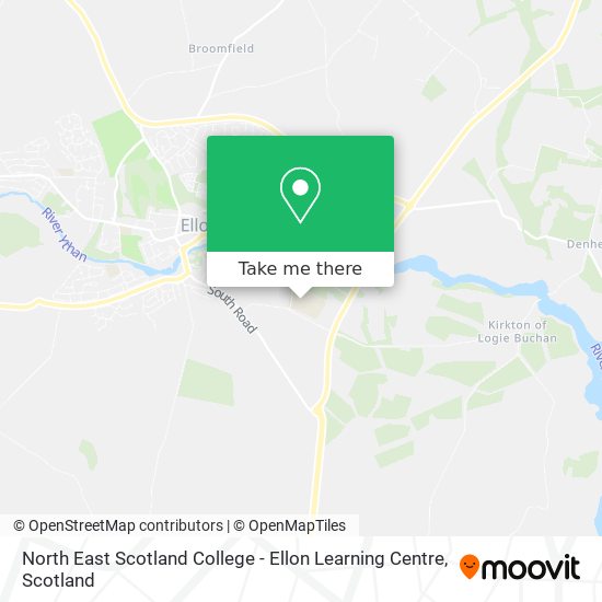 North East Scotland College - Ellon Learning Centre map