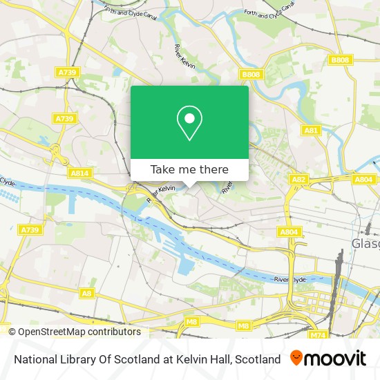 National Library Of Scotland at Kelvin Hall map