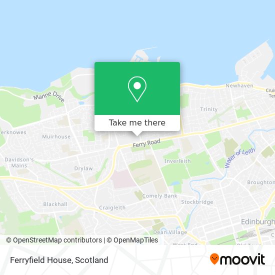 Ferryfield House map