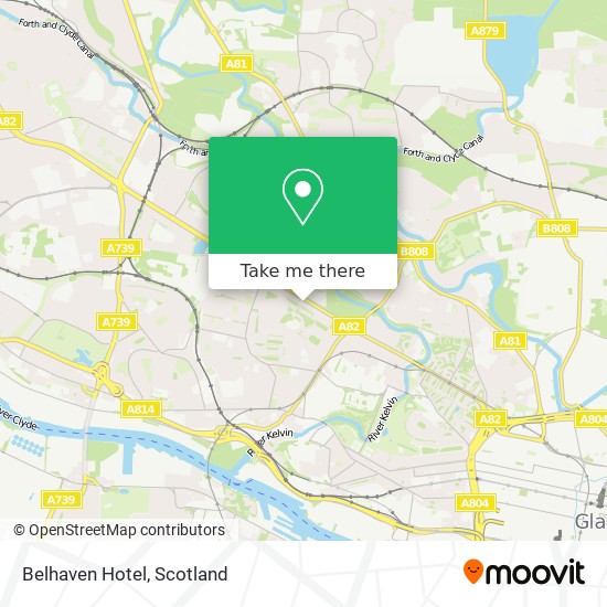 Belhaven Hotel map