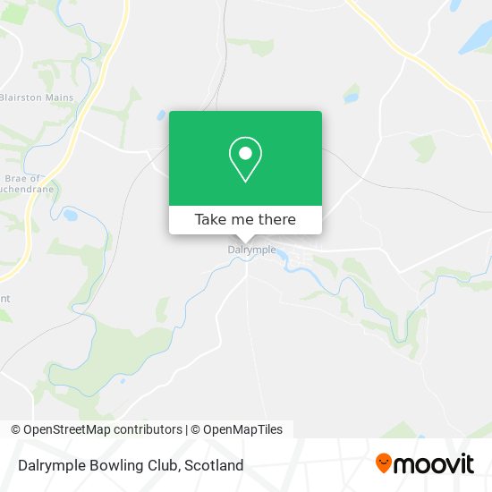 Dalrymple Bowling Club map