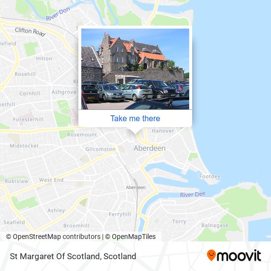 St Margaret Of Scotland map