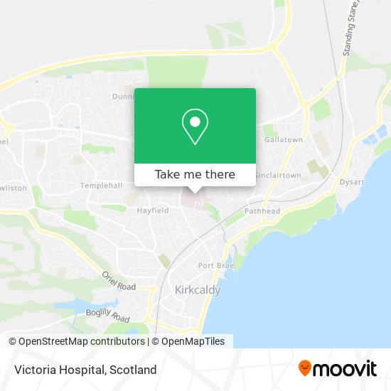 Victoria Hospital map