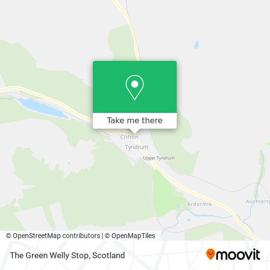 The Green Welly Stop map