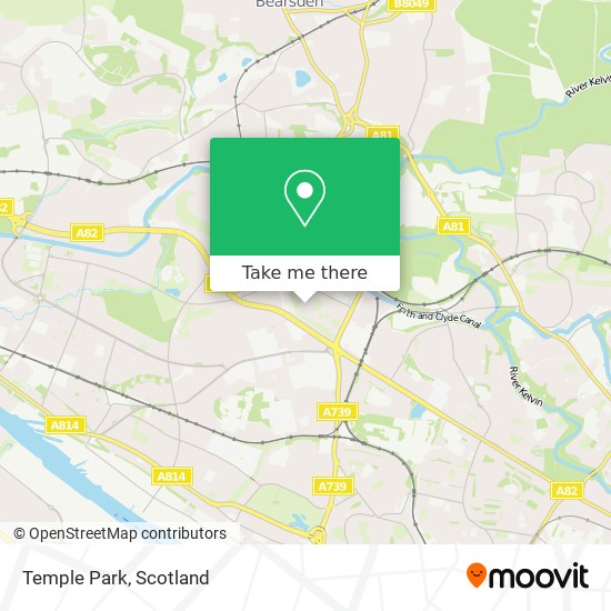 Temple Park map