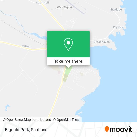 Bignold Park map