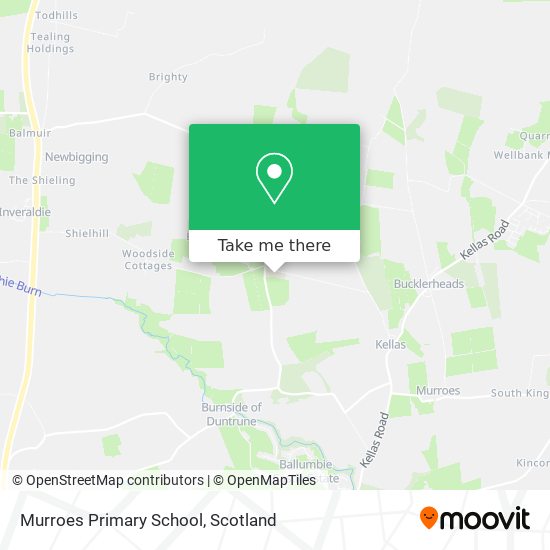 Murroes Primary School map