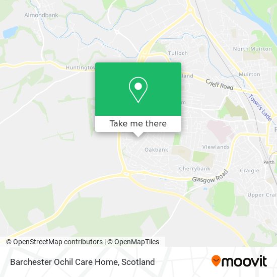 Barchester Ochil Care Home map