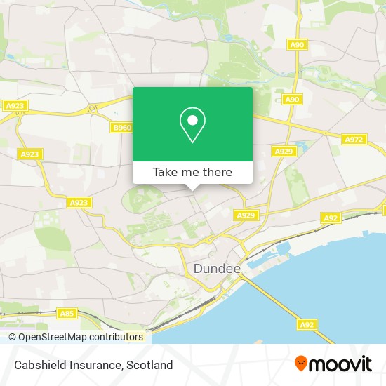 Cabshield Insurance map