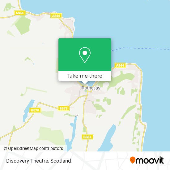Discovery Theatre map