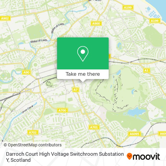 Darroch Court High Voltage Switchroom Substation Y map