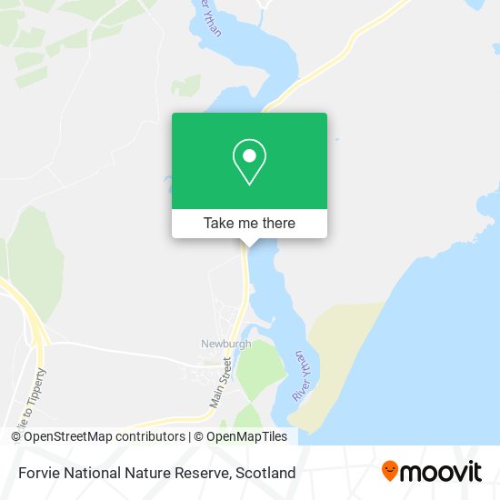 Forvie National Nature Reserve map