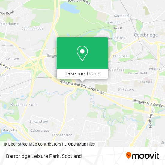 Barrbridge Leisure Park map