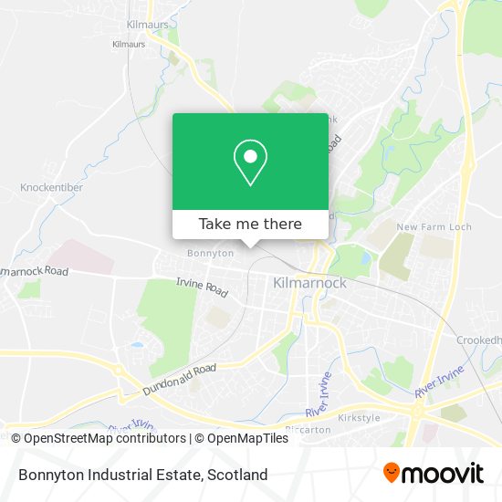 Bonnyton Industrial Estate map