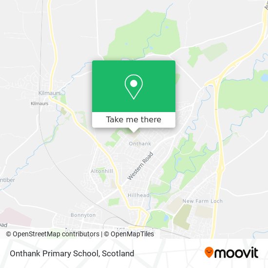 Onthank Primary School map