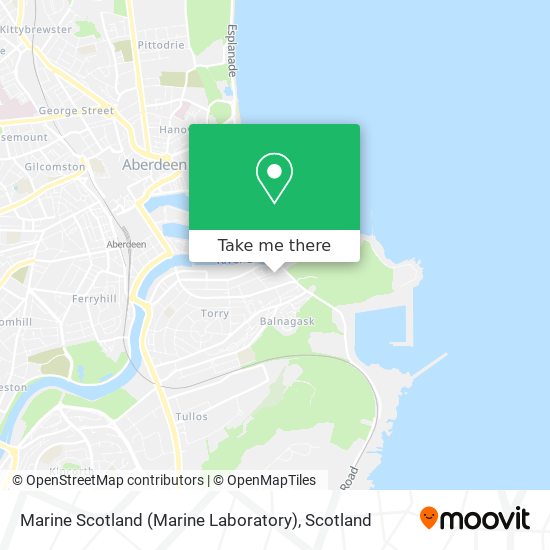 Marine Scotland (Marine Laboratory) map