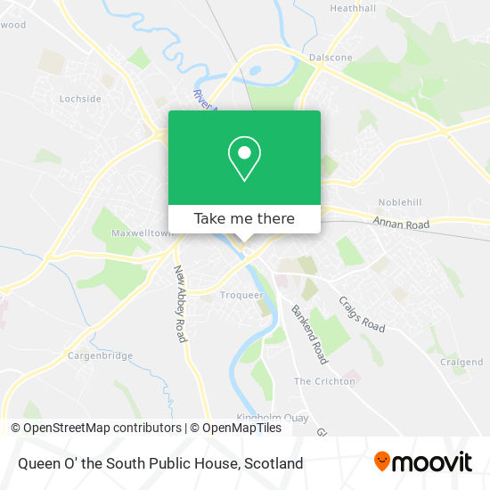 Queen O' the South Public House map