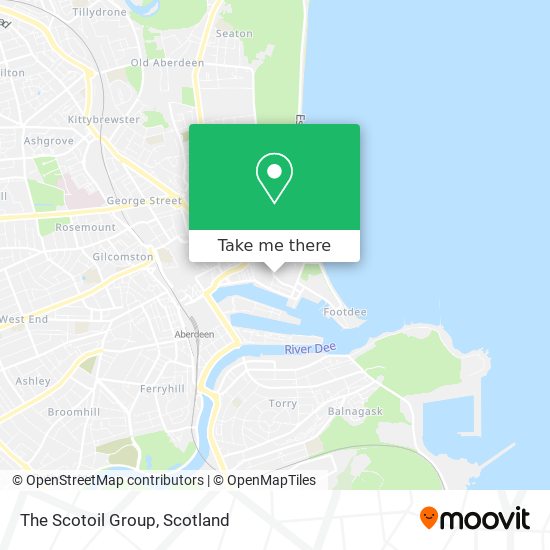 The Scotoil Group map