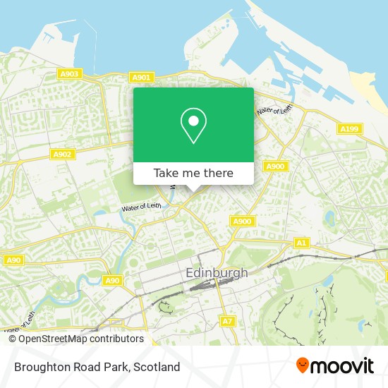 Broughton Road Park map