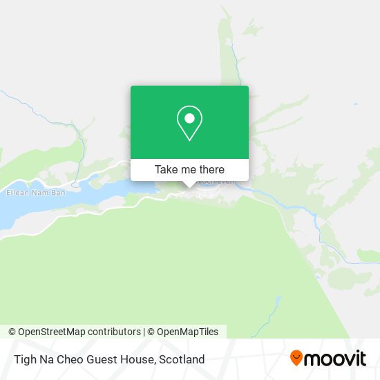 Tigh Na Cheo Guest House map