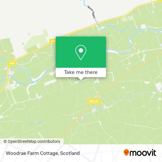 Woodrae Farm Cottage map