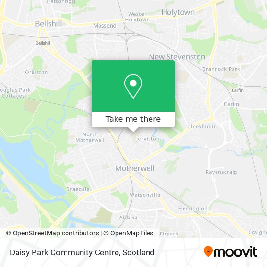 Daisy Park Community Centre map