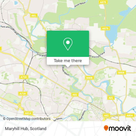 Maryhill Hub map