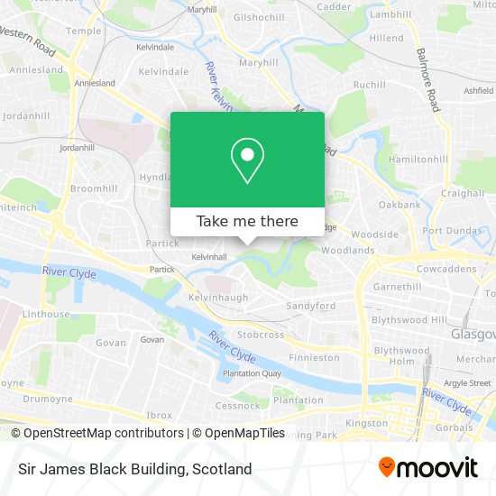 Sir James Black Building map