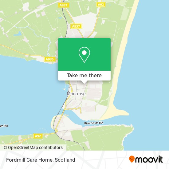 Fordmill Care Home map