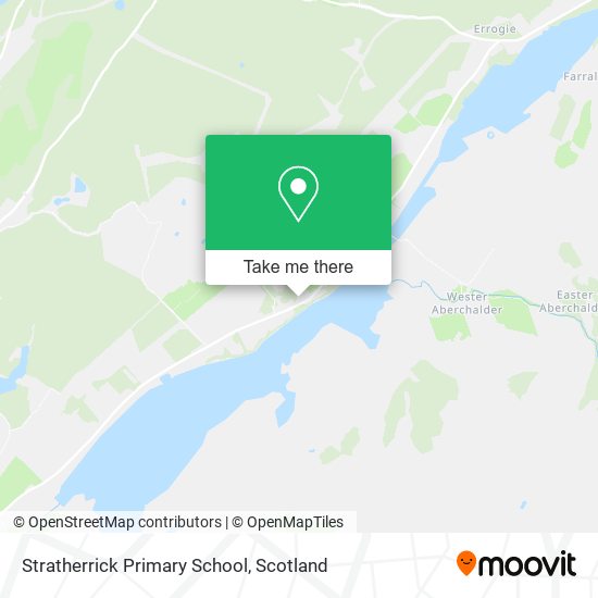 Stratherrick Primary School map
