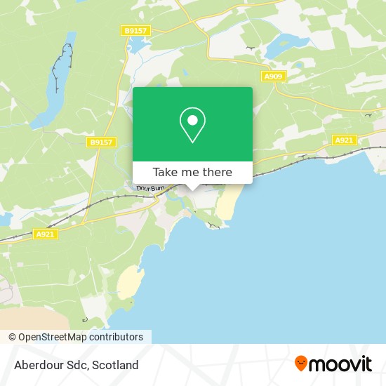 Aberdour Sdc map