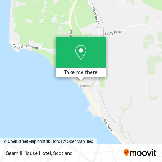 Seamill House Hotel map