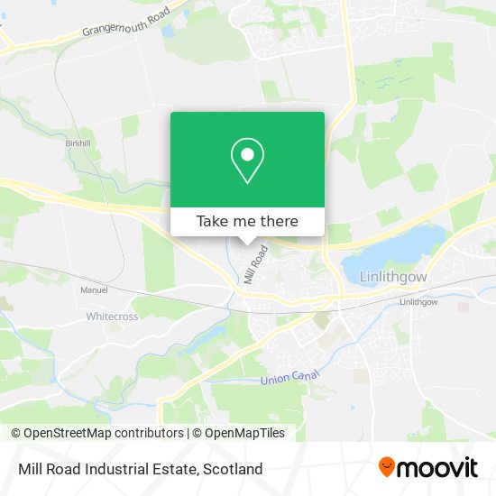 Mill Road Industrial Estate map