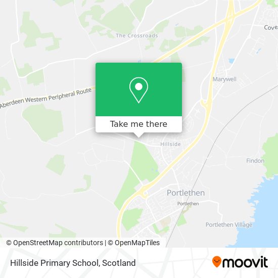 Hillside Primary School map