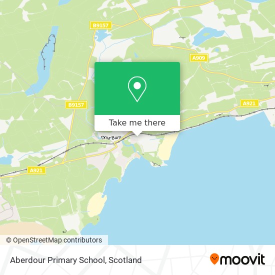 Aberdour Primary School map