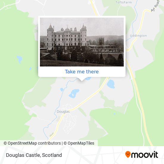Douglas Castle map