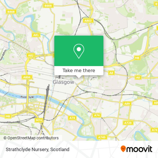 Strathclyde Nursery map