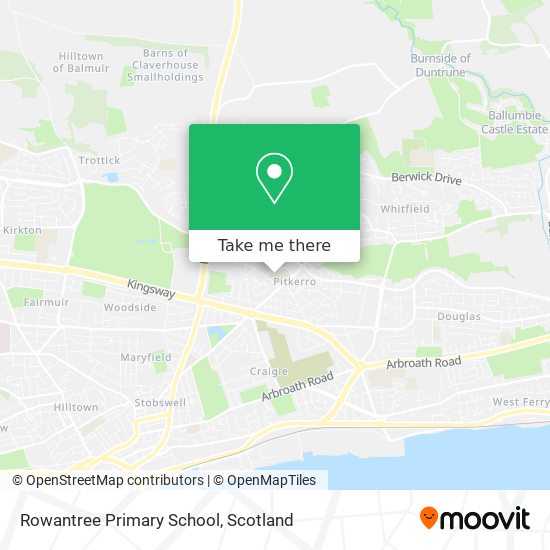 Rowantree Primary School map