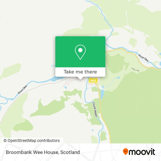 Broombank Wee House map