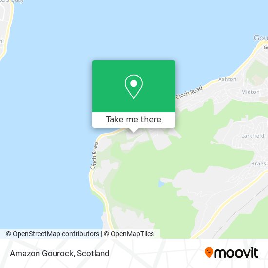 Amazon Gourock map