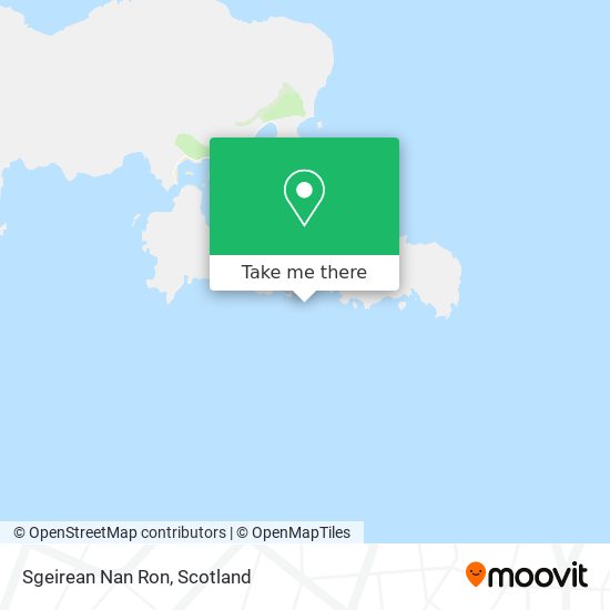 Sgeirean Nan Ron map