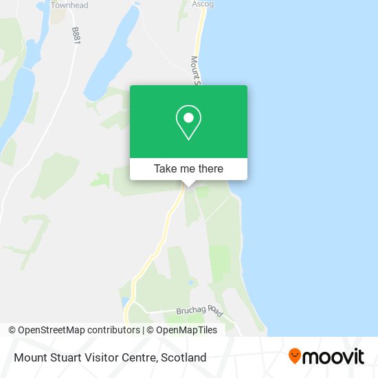 Mount Stuart Visitor Centre map