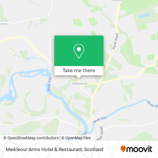 Meikleour Arms Hotel & Restaurant map