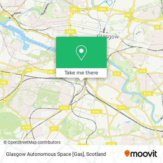 Glasgow Autonomous Space [Gas] map